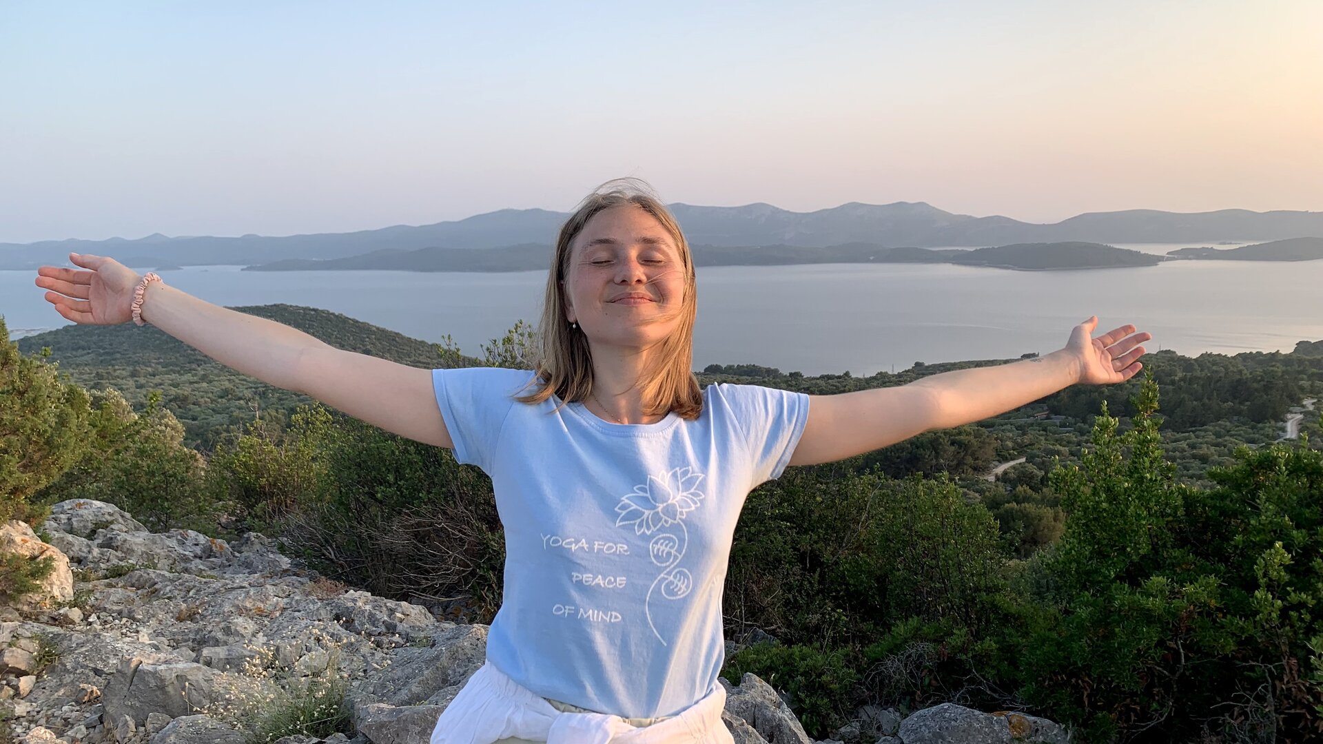 Peaceful natural light and contemplative space